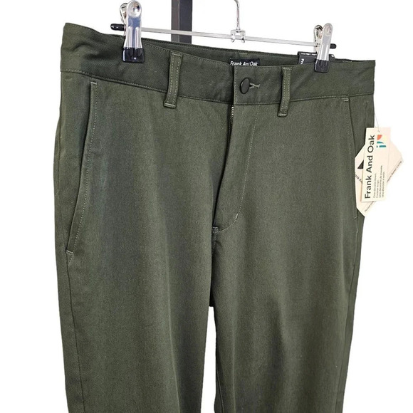 Frank &  Oak Men's The Flex Jogger Green Size 31 NWT - Picture 6 of 11